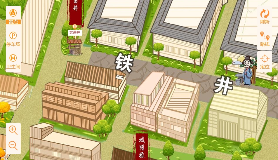 兴安智慧景区：手绘地图与语音导览的完美融合